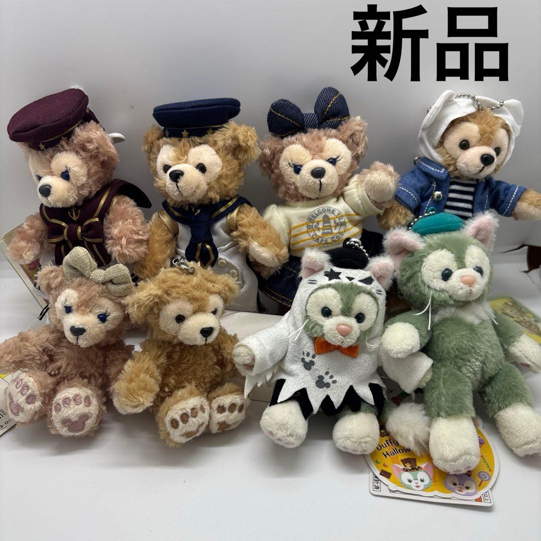 新品未使用タグ付き Disne ディズニー ジェラトーニ ぬいぐるみバッジ