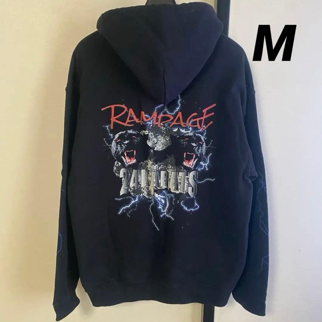 GO ON THE RAMPAGE パーカー M hoodie ランペ