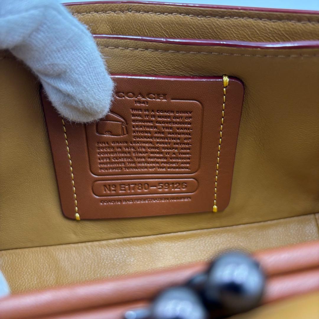 coach コーチ ショルダーバッグ 59126 ディンキーリング 希少