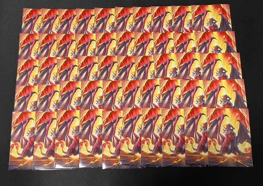 絶版 紅蓮の皇帝 スリーブ 50枚 テオ•テスカトル