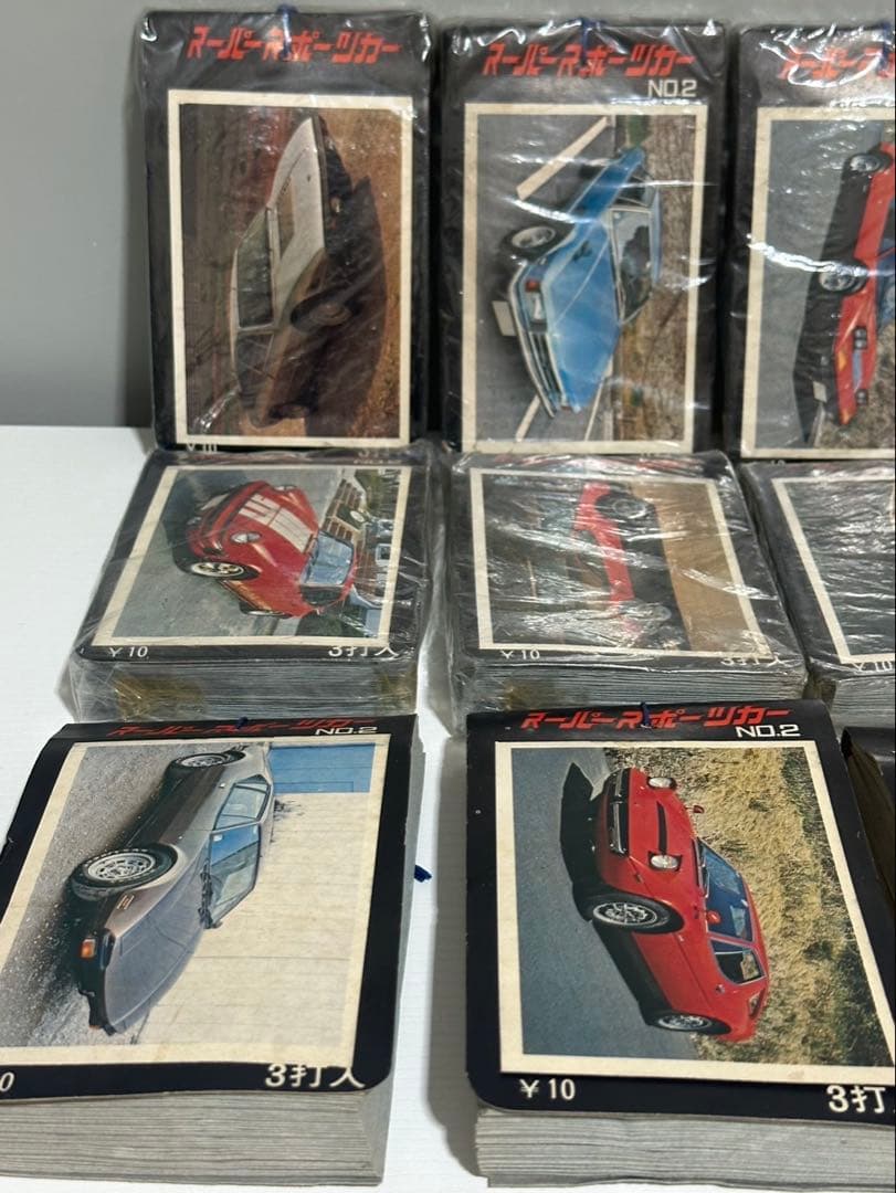 【最終値下】当時物 大量! アマダ スーパー スポーツカー カード ポラロイド