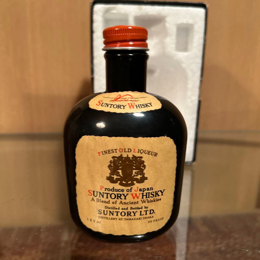 訳あり◆激レア　サントリーウィスキー瓶型　トランジスタラジオ　昭和レトロ