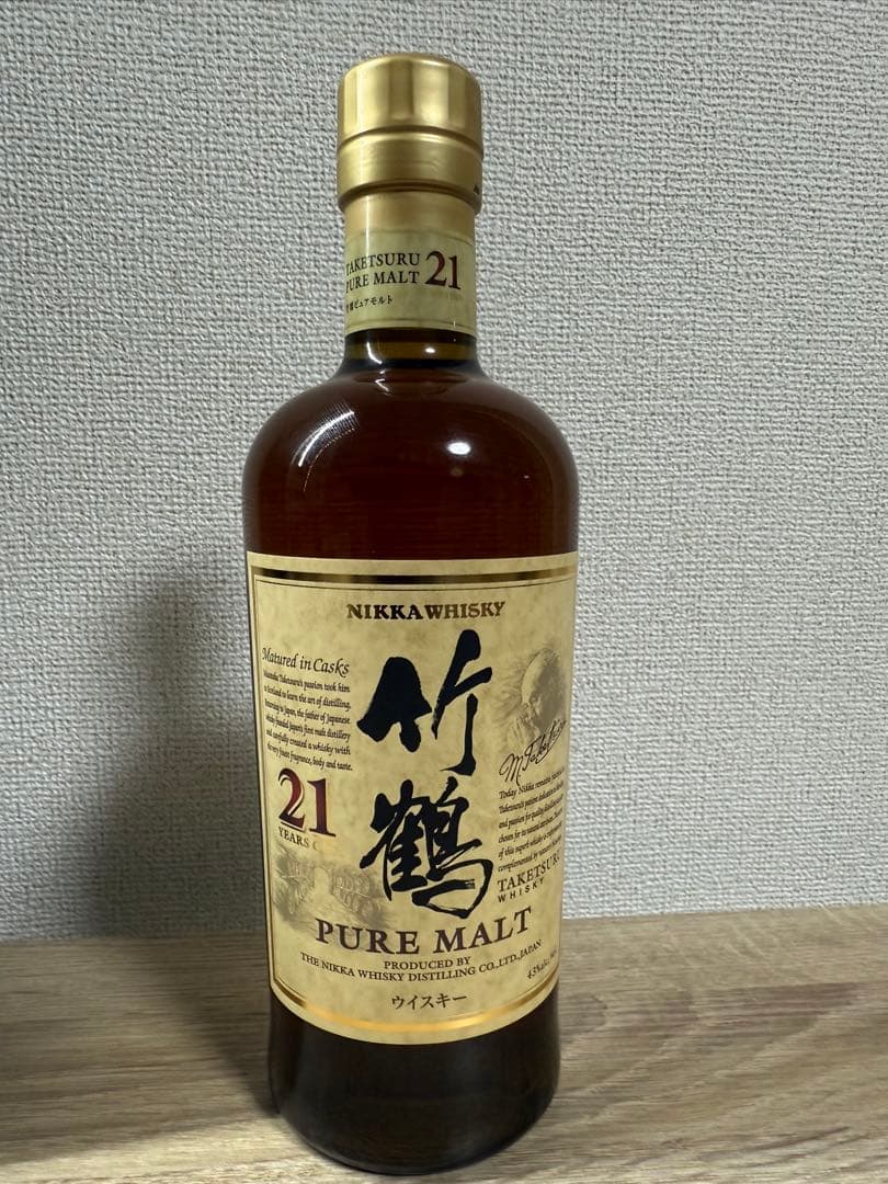 NIKKA WHISKY 竹鶴 21年 ピュアモルト 700ml