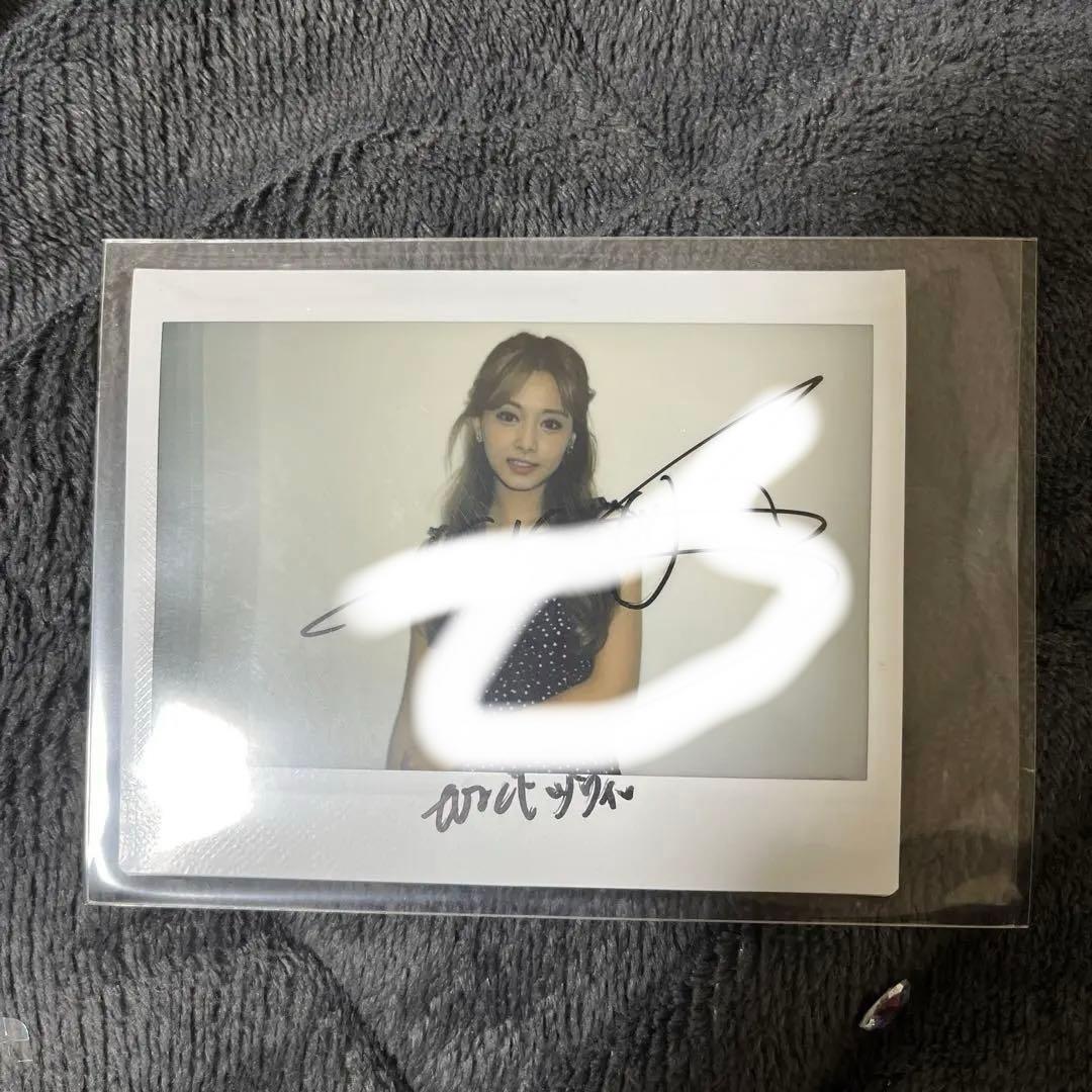 TWICE ツウィ 直筆サイン入りチェキ