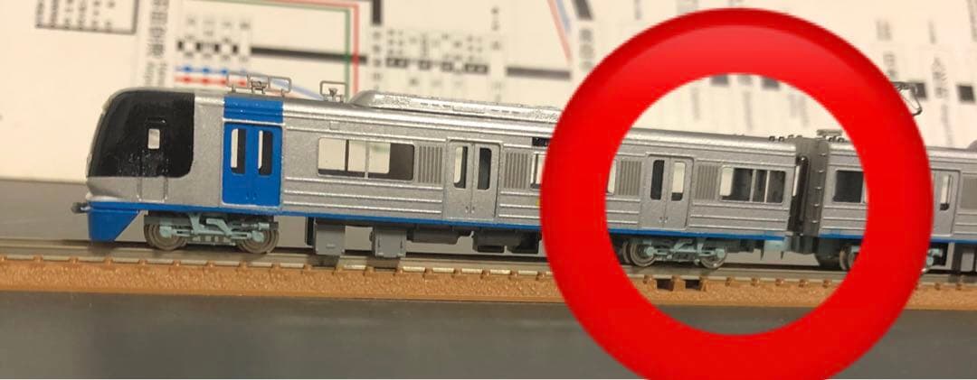 管理番号1602 北総9100形Nゲージ イエロートレイン金属製キット組立品8両