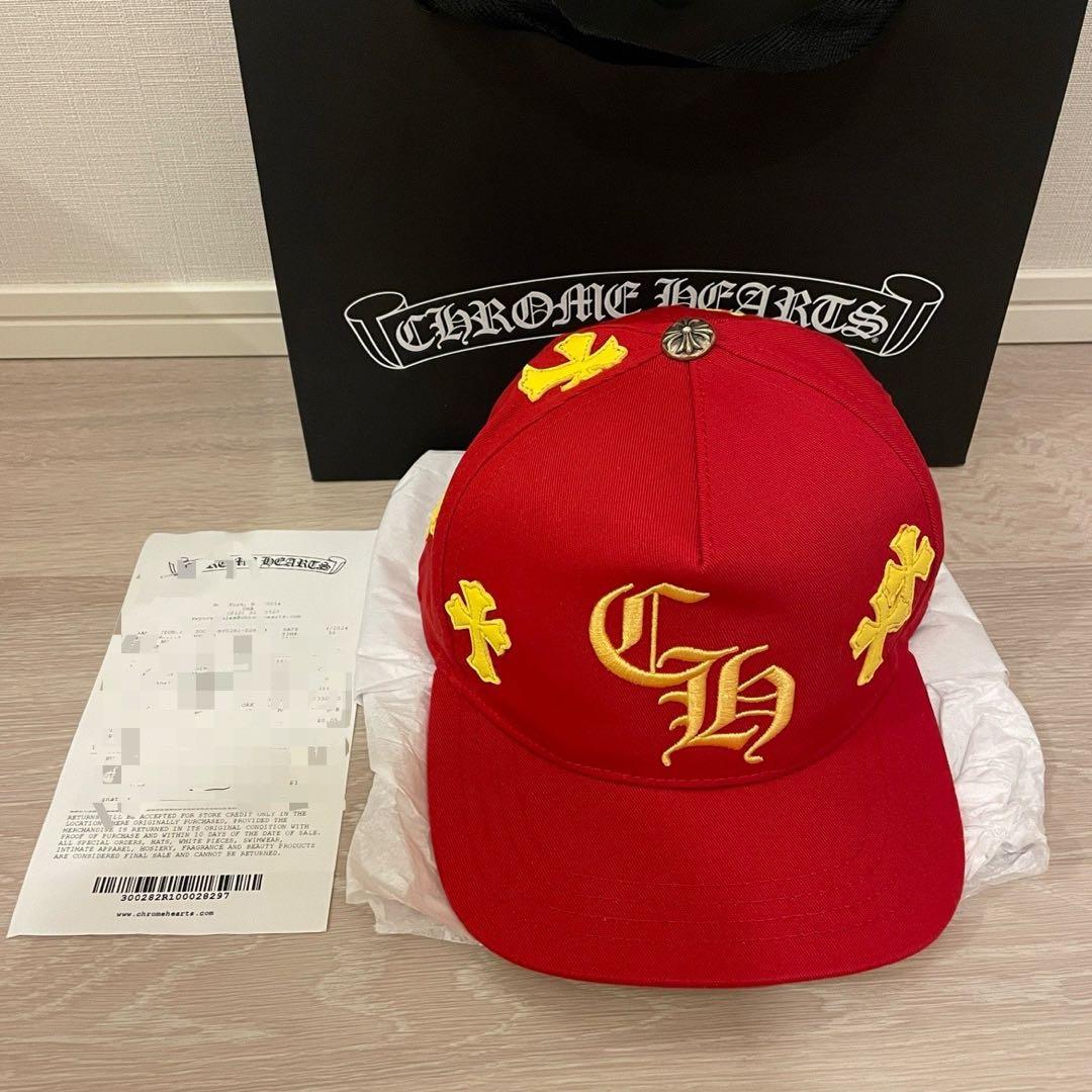 超希少新品未使用‼️クロムハーツ クロスパッチ ベースボールキャップ