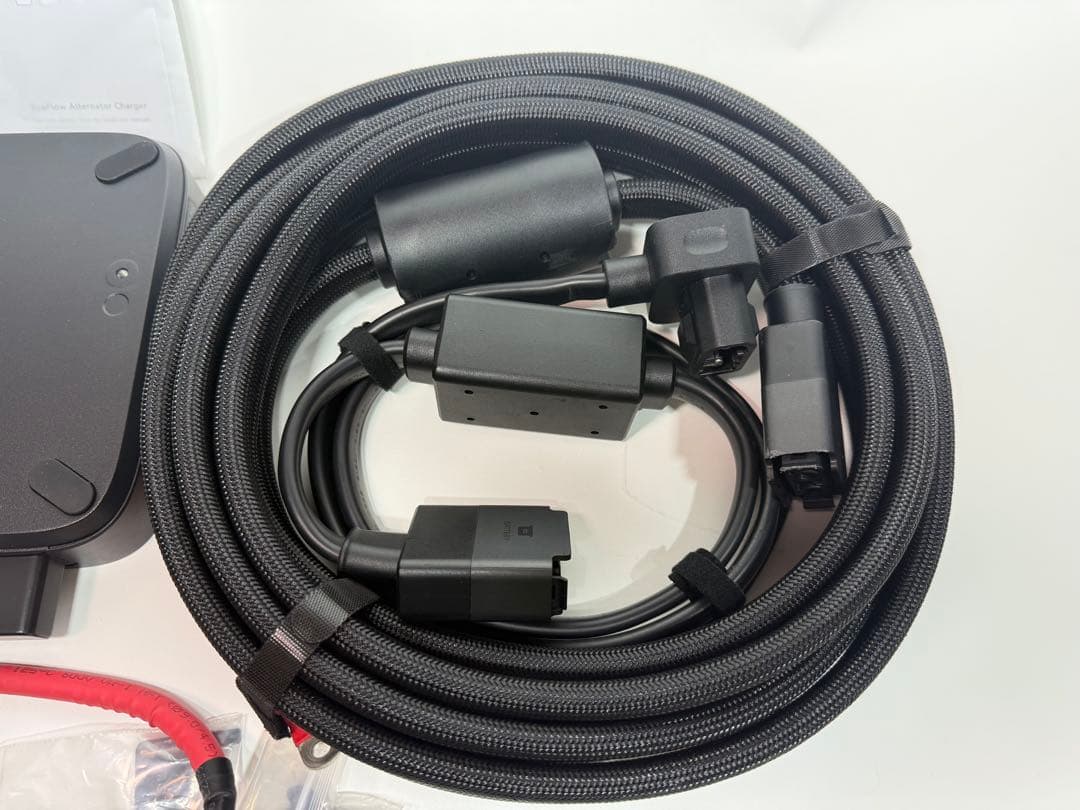 エコフロー Alternator Charger 800W＋4+8出力ケーブル