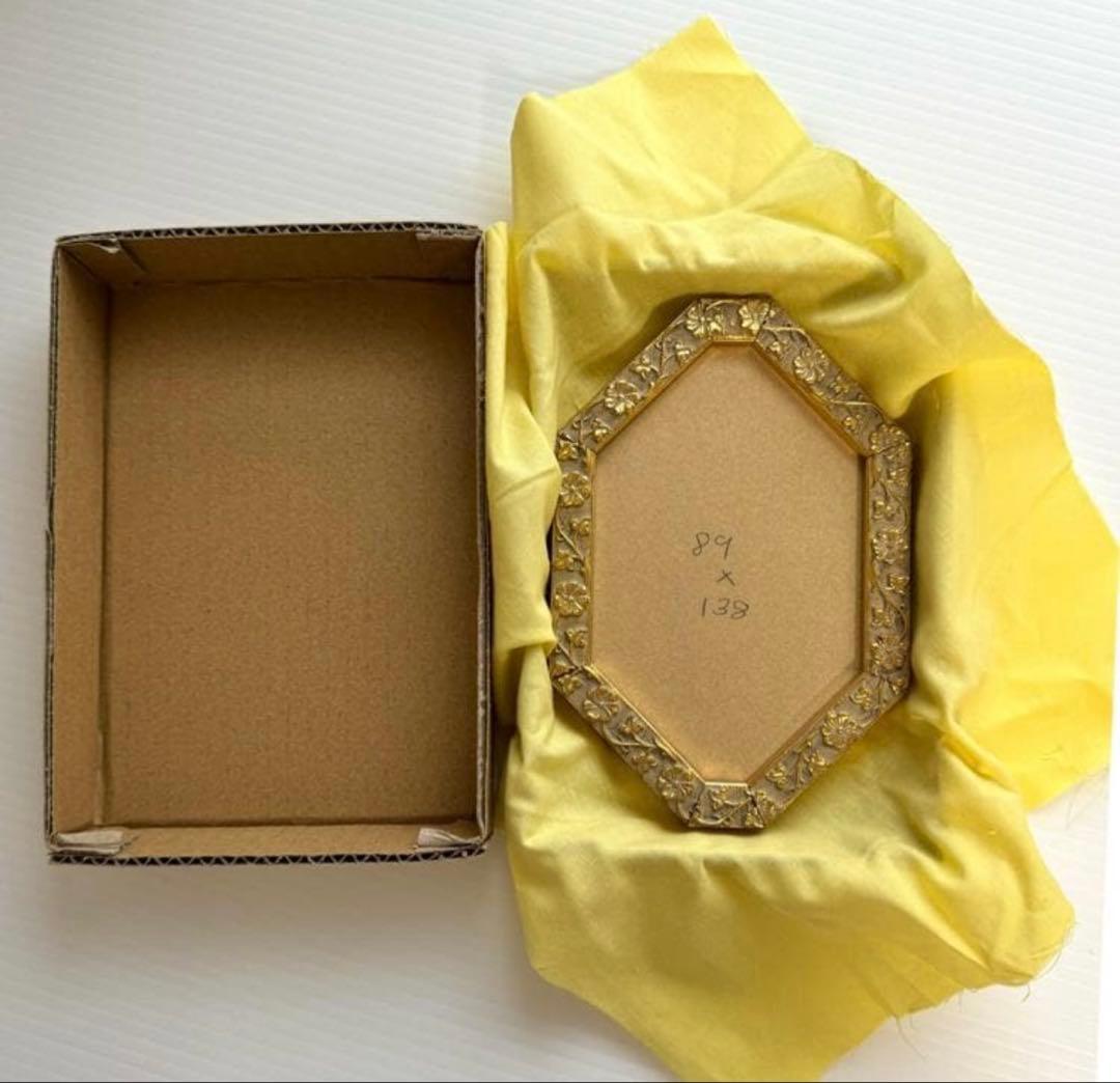 Atmosphere　チェコ　ヴィンテージ額縁　アンティーク　ミニ額 B