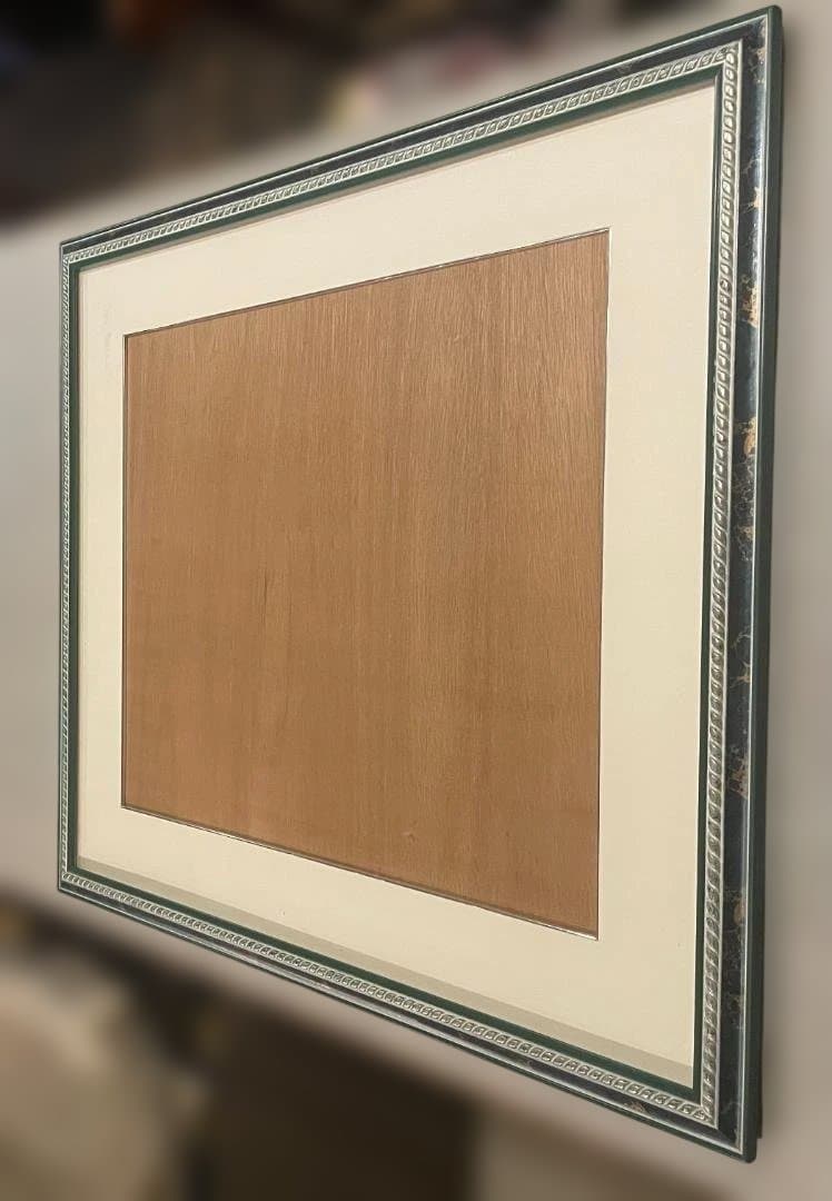 木製 フレーム 額縁 大型 絵画 写真 染色 ポスター 展示 アンティーク調