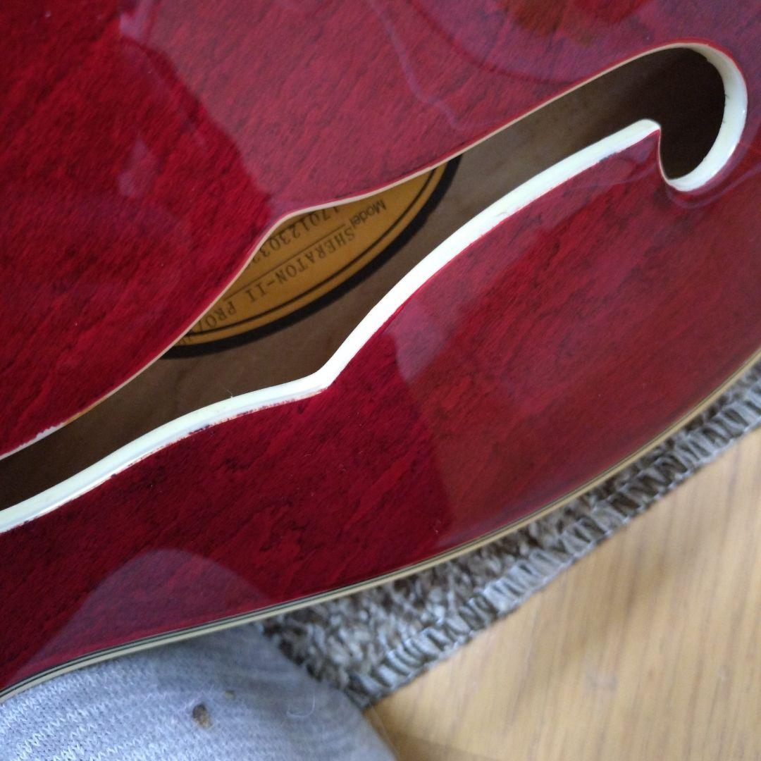 Epiphone シェラトン2pro セミアコ エレキギター