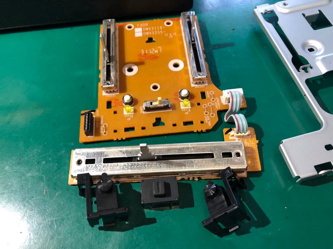 pioneer dj パイオニア　DJM-350 メンテナンス