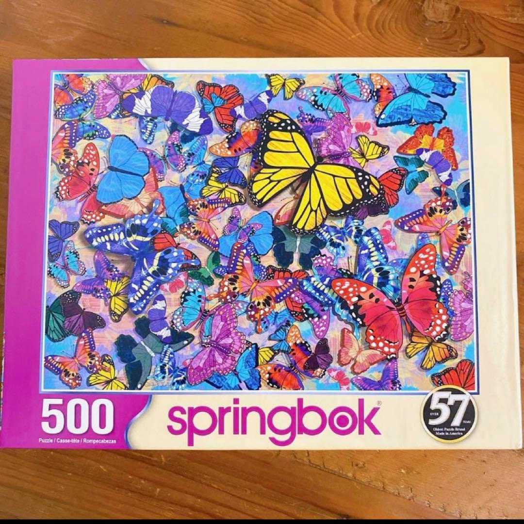 Springbok 500ピース ジグソーパズル バタフライフレンジー  蝶々