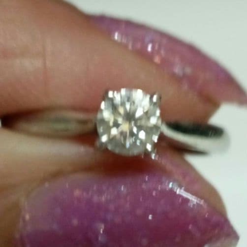 ご成約♥️プラチナダイヤモンドリング Dカラー PT900 ダイヤ0.316