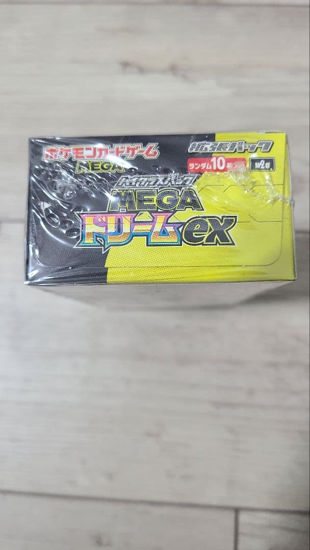 【新品未開封シュリンク付】ポケモンカードゲーム　MEGAドリームex 1BOX