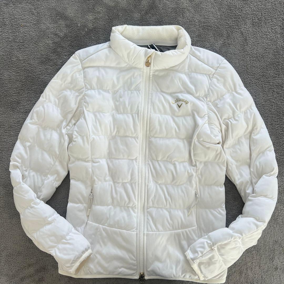 Callaway キャロウェイ　ダウンジャケット　M 白　ゴルフ　レディース