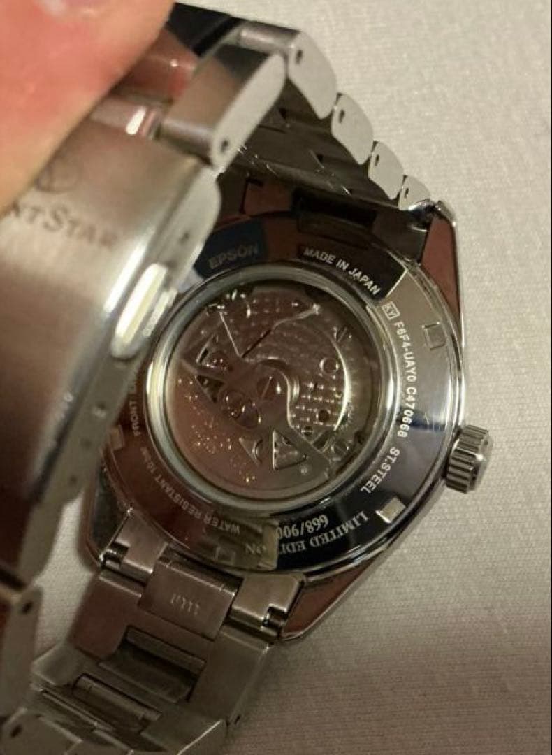 ORIENT STAR モダンスケルトン ムービングブルー （限定色）