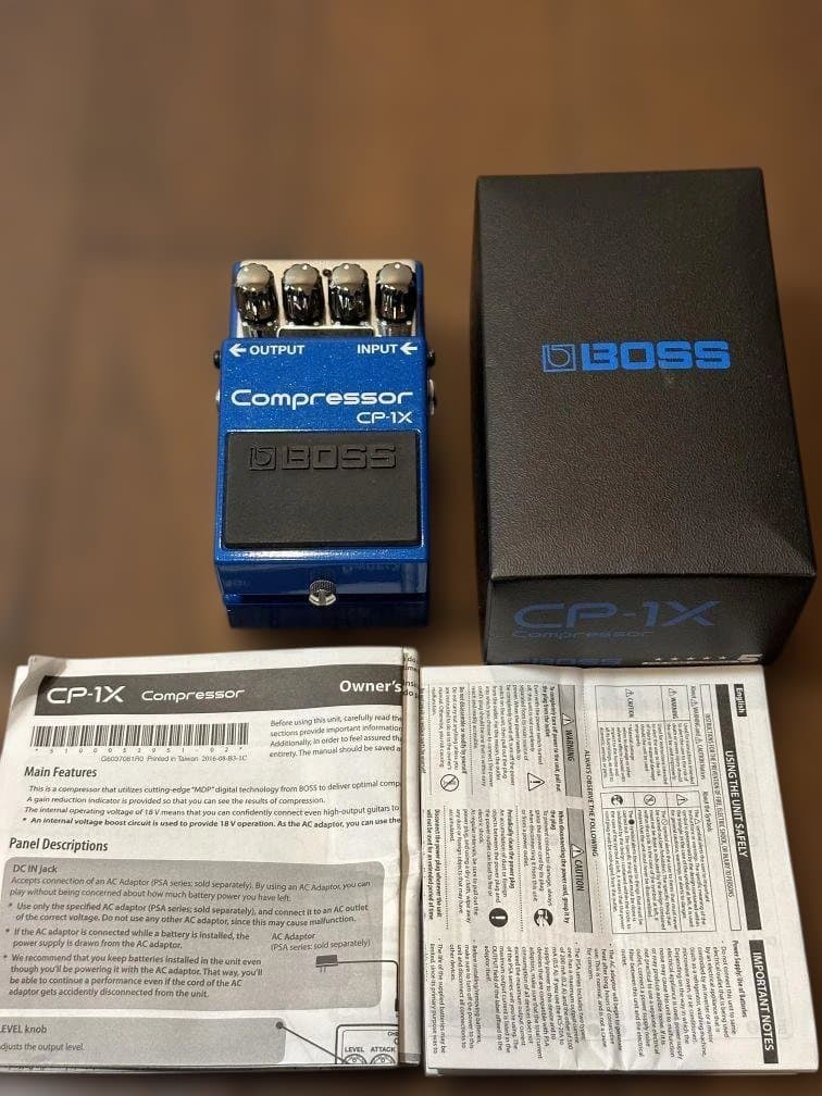 室内使用のみ ほぼ新品 BOSS Compressor CP-1X