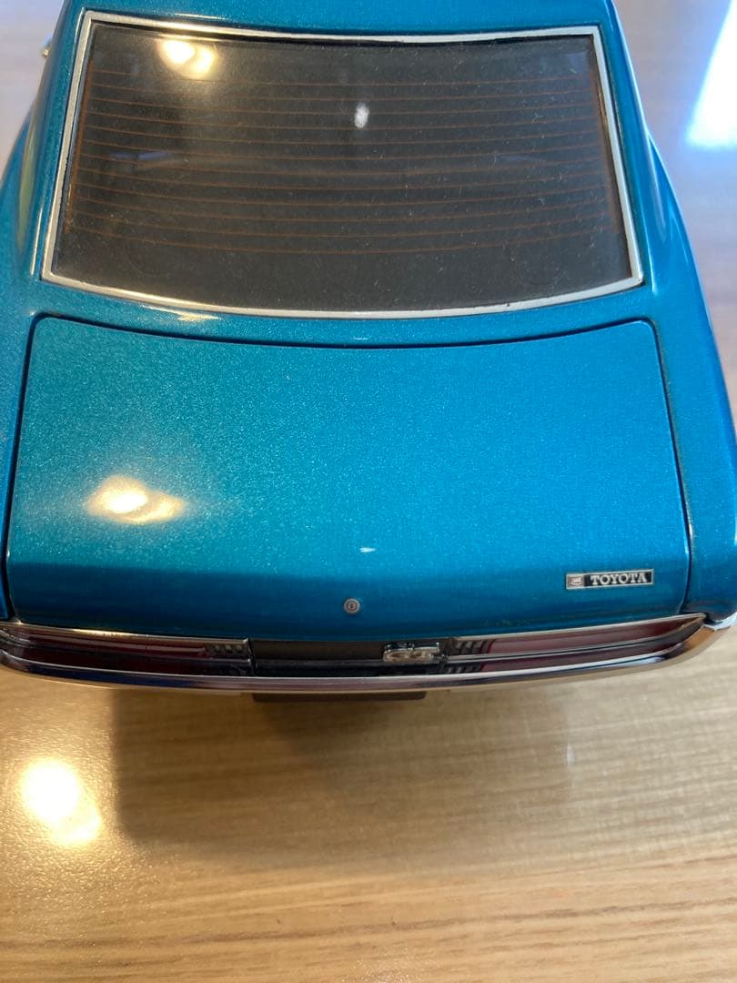 美品オートアート　1/18 ダルマセリカ前期型　ブルー　純正ケース有り