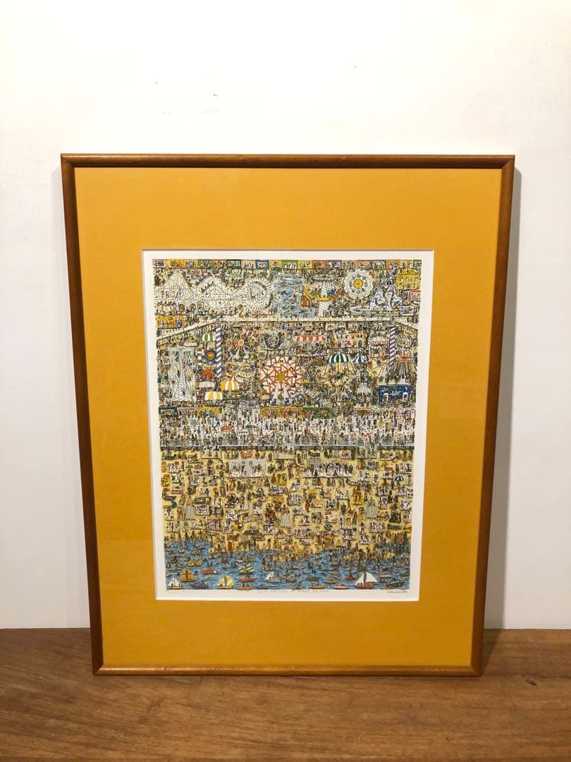 james rizzi ジェームス リジィ 額装ポスター ②