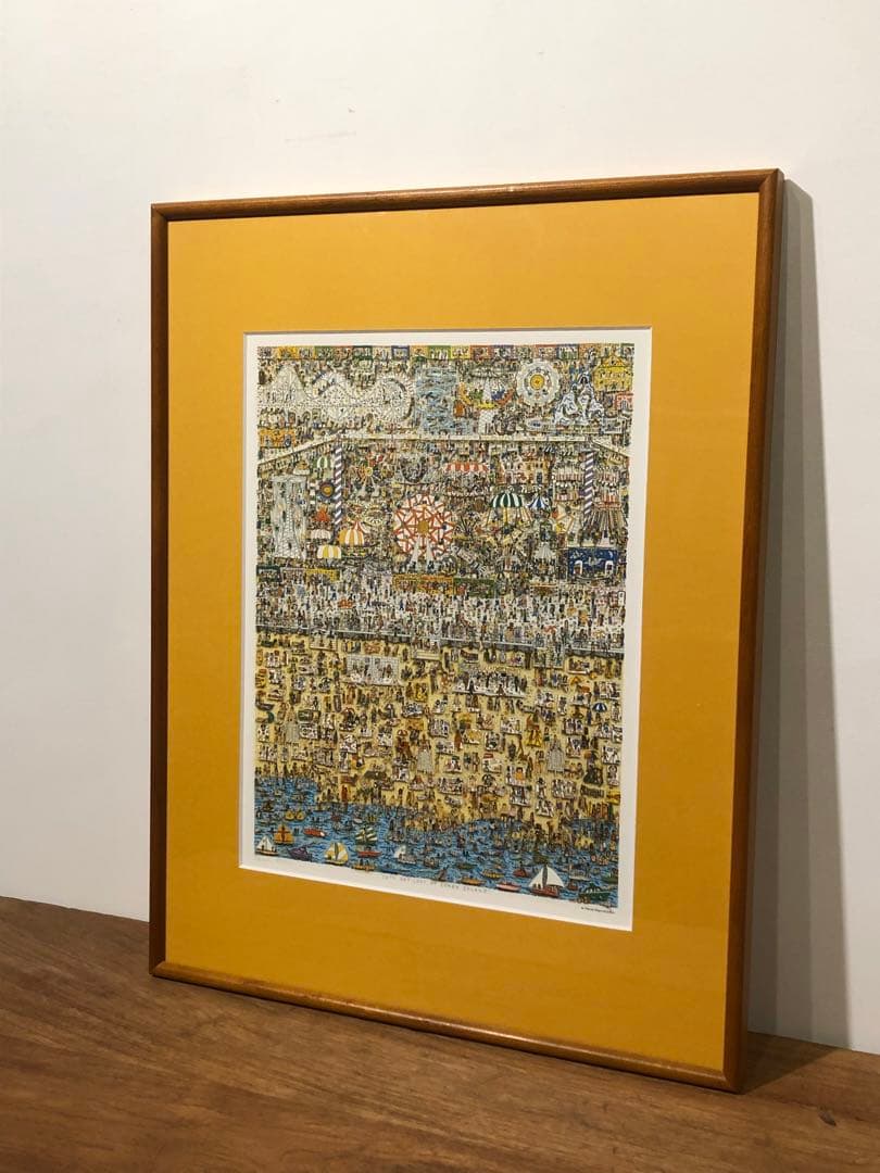 james rizzi ジェームス リジィ 額装ポスター ②