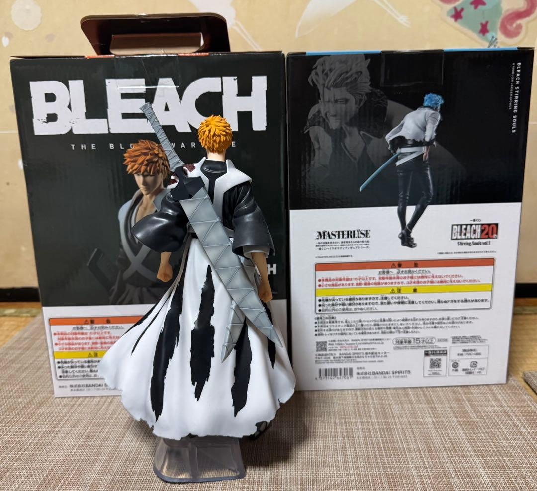 BLEACH 黒崎一護 グリムジョー・ジャガージャック　フィギュア　一番くじ