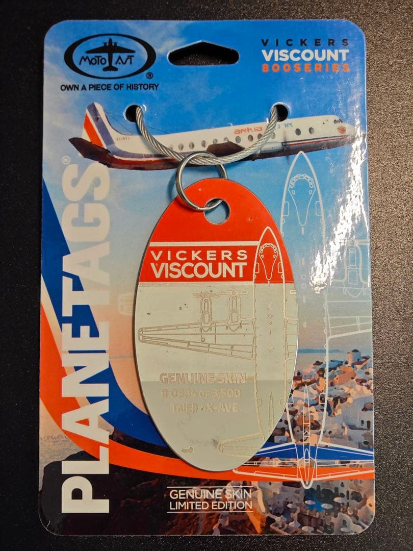 Viscount 831 Planetags 未発売三色バージョン