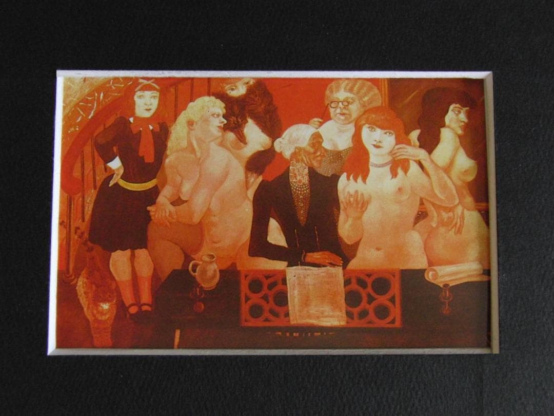 藤田嗣治、【Le Salon a Montparnasse】