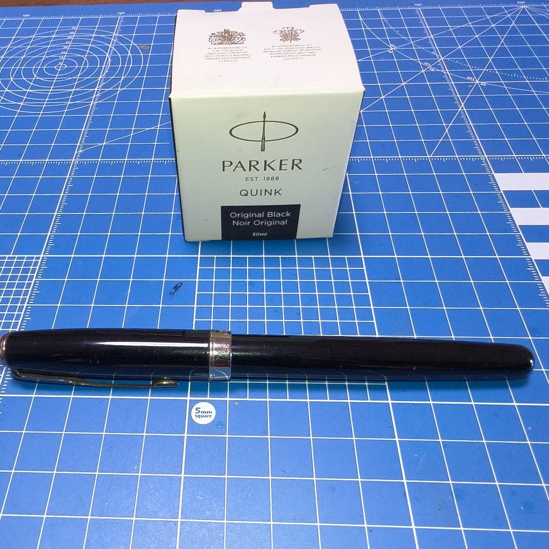 Parker 万年筆 ソネット ブラック クインク付き