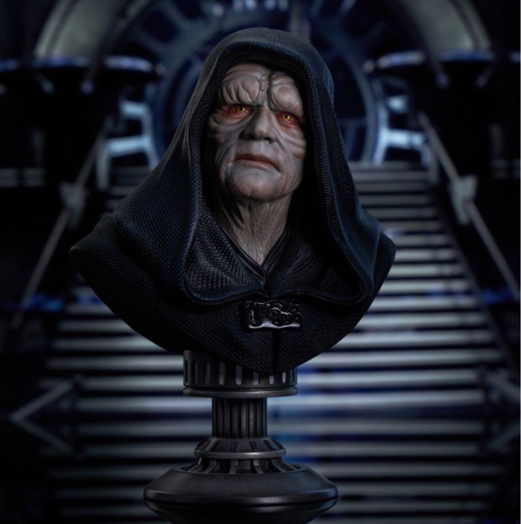 3Dレジェンズ/スターウォーズ ジェダイの帰還 皇帝パルパティーン 1/2バスト