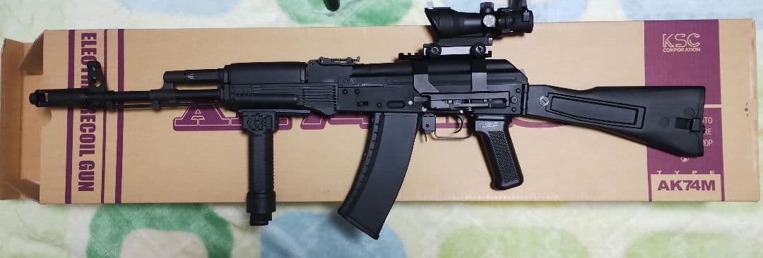 KSC 電動ガン AK74M ERG 対象年齢18才以上 AK74ERG