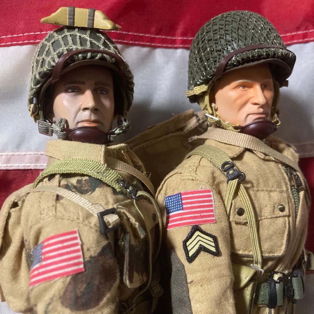 ドラゴンモデルズ1/6米陸軍第82空挺師団トム先遣部隊員&デァニー軍曹2体セット