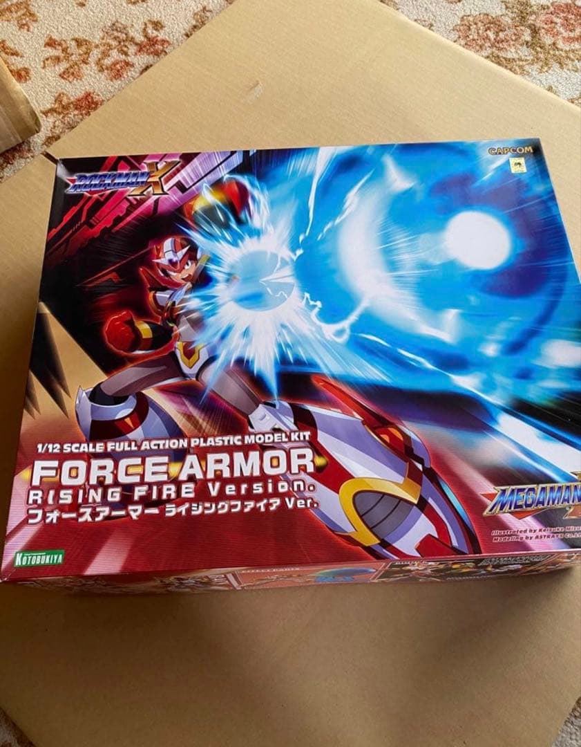 【未開封】コトブキヤ　壽屋　ロックマンX フォースアーマー ライジングファイア