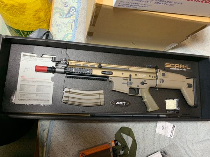 18禁 東京マルイ 次世代 スカー ＋ アタッチメントセット