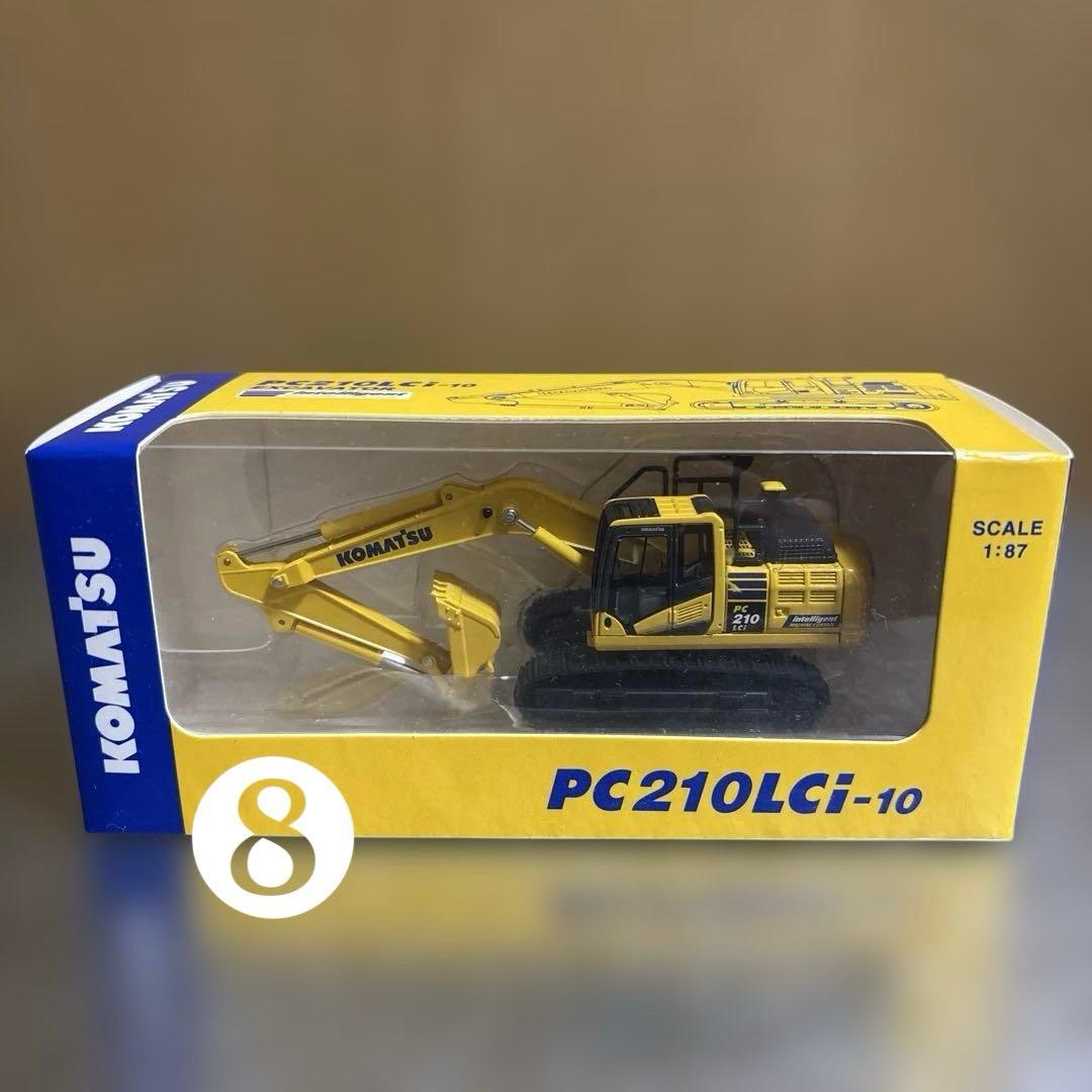 KOMATSU 1/87 ミニチュアモデル 各種 コマツ 建機 ミニカー
