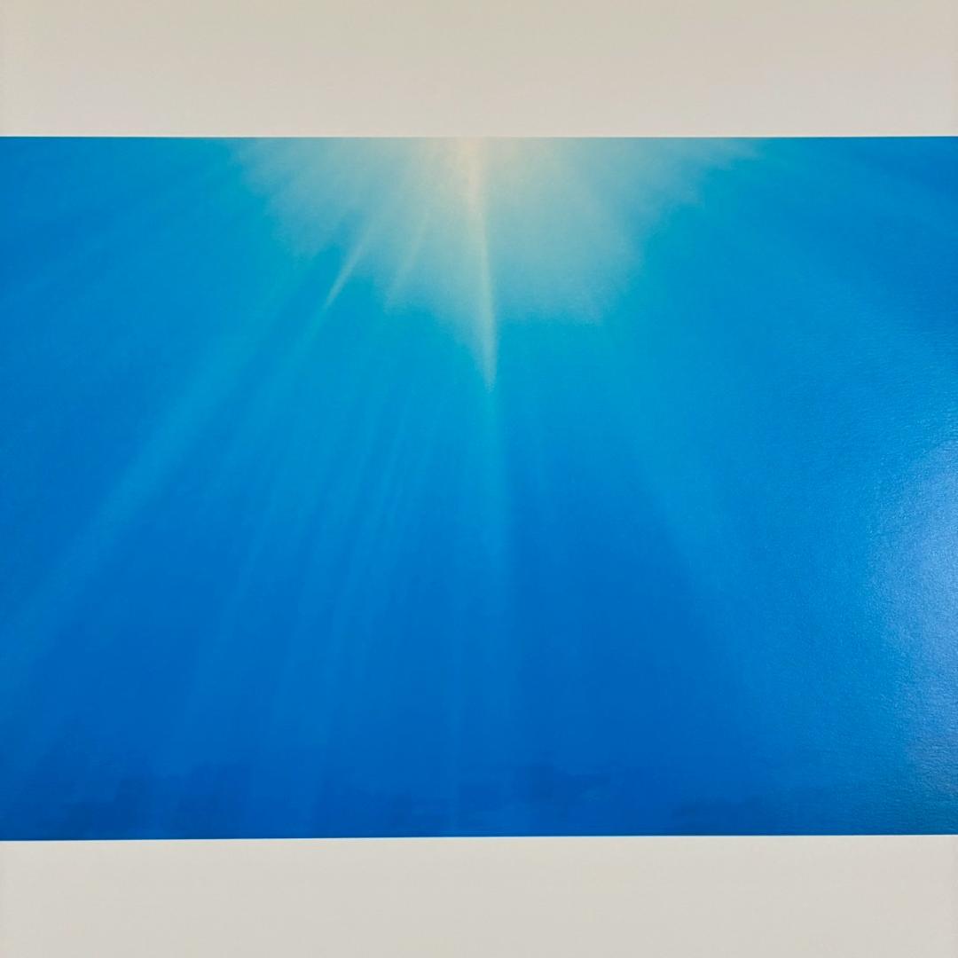 美品 高砂淳二「Rising Blue-上昇」ダイヤモンドスクリーニング 保証書