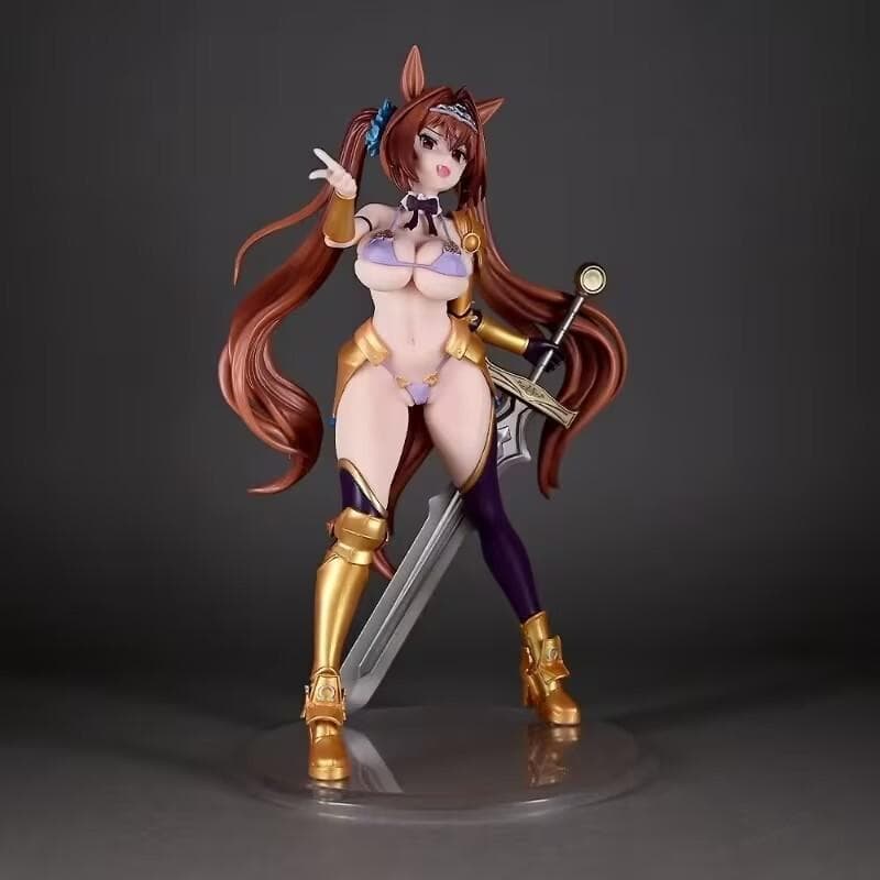 ウマ娘 プリティーダービーキャラクターダイワスカーレットのフィギュア完成品塗装済