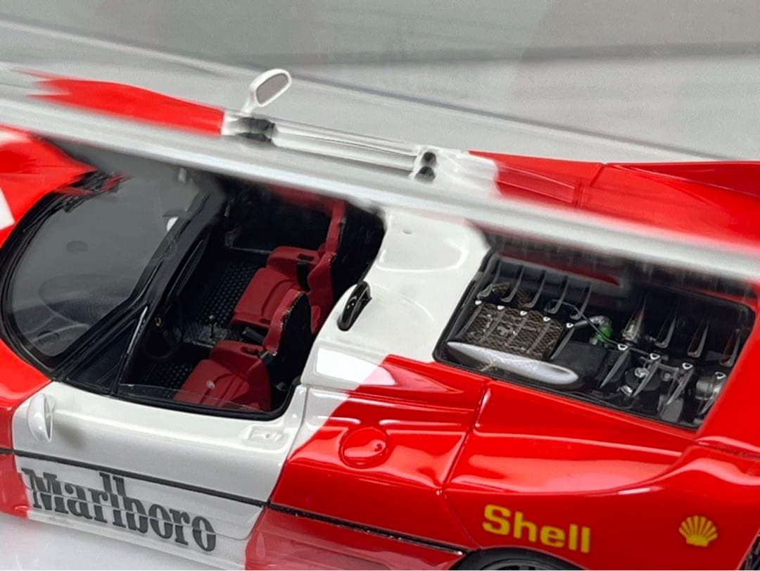 ミニカー SCMMOdeL1/43FerrariF50BarchettaGTMarboro