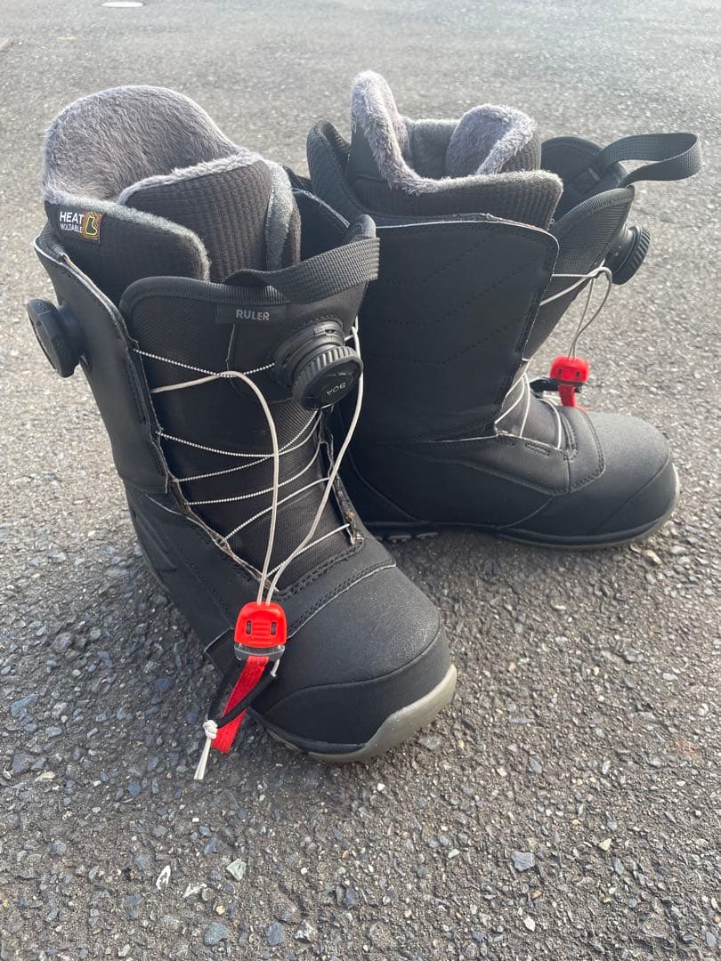 バートンルーラーボア　ワイド　FLUX スノーボードブーツ バインディングセット