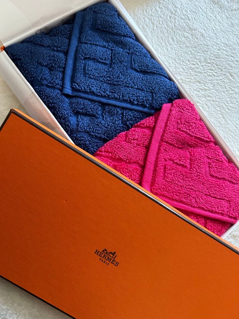 【新品未使用】 エルメス ハンカチ2枚セット HERMES プレゼント