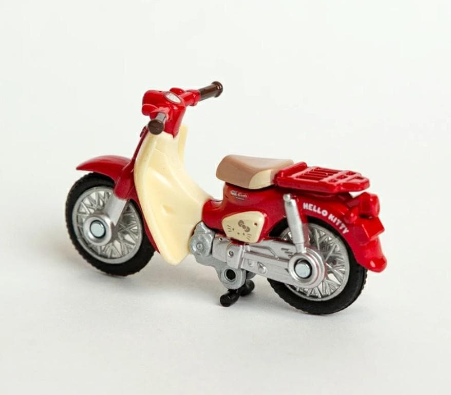 合金製　20個セット　トミカ スーパーカブ × HELLO KITTY CUB