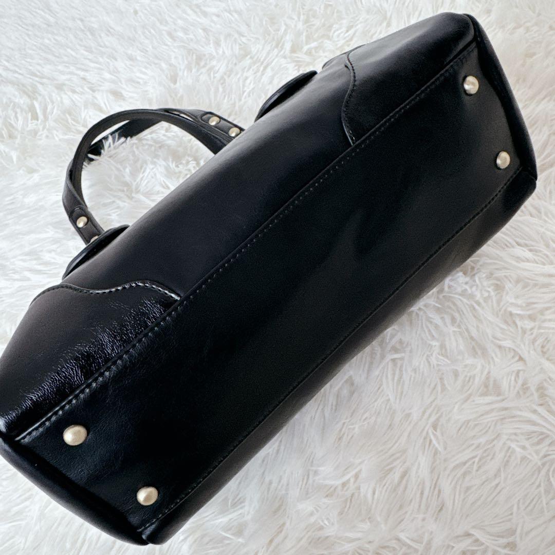 現行品✨美品✨ANNASUIアナスイ ディディオン ハンドバッグ がま口 大