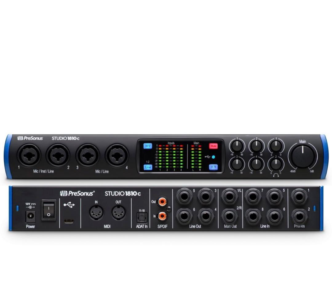 値下げ対応 Presonus オーディオインターフェースStudio1810c
