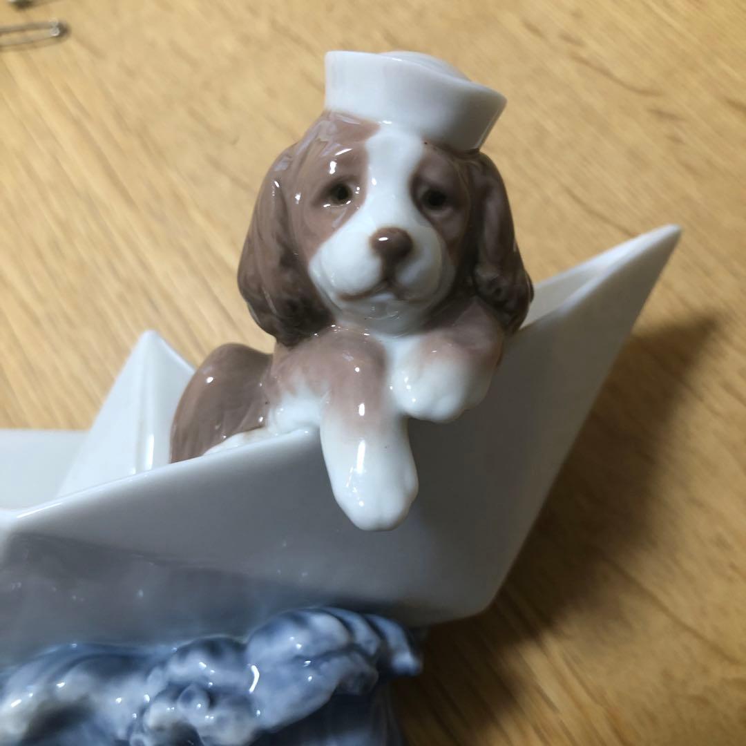 リヤドロ LLADRO No.6642 『お船に乗って』人形