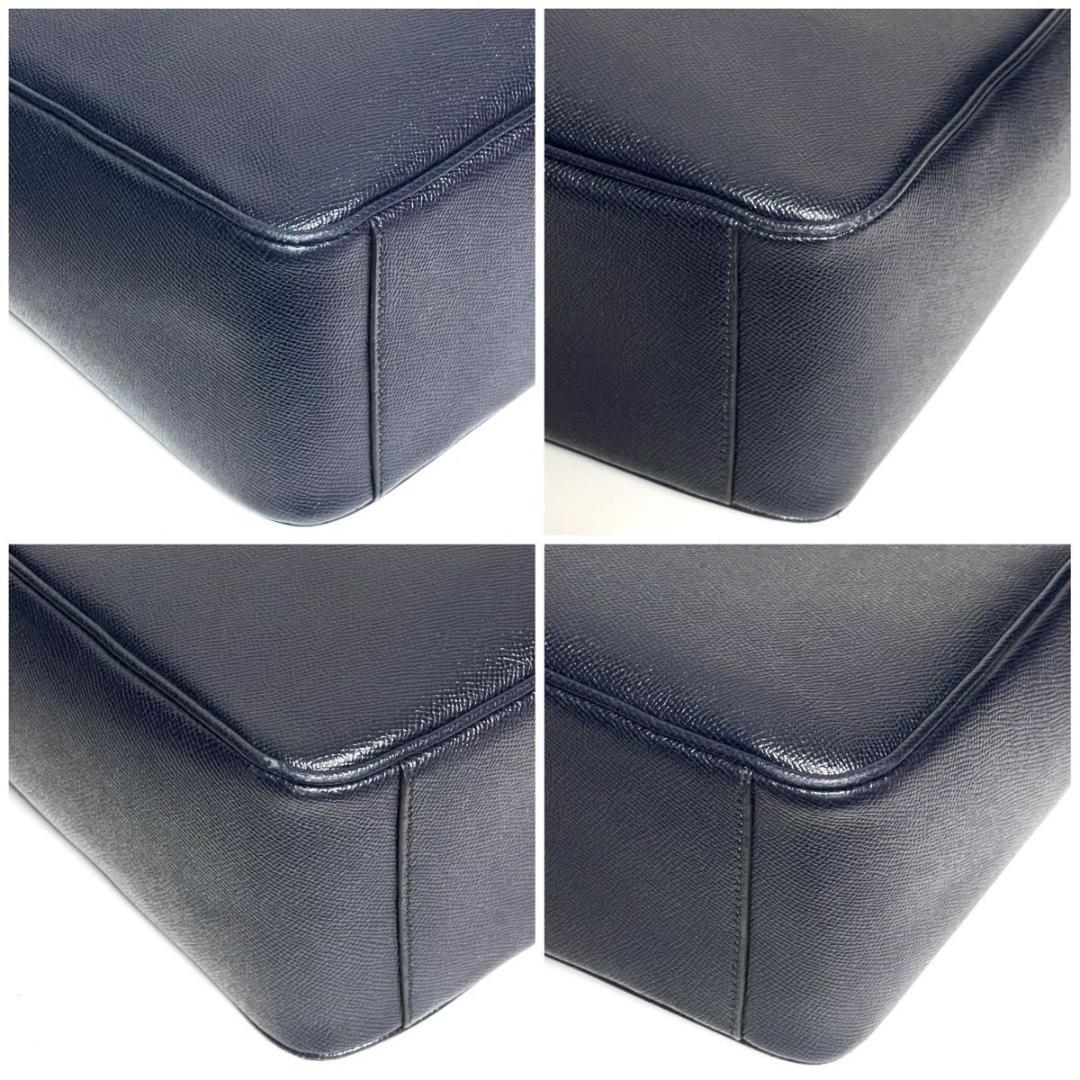 ✨良品✨COACH メトロポリタン 2way ブリーフケース ネイビー 斜め掛け