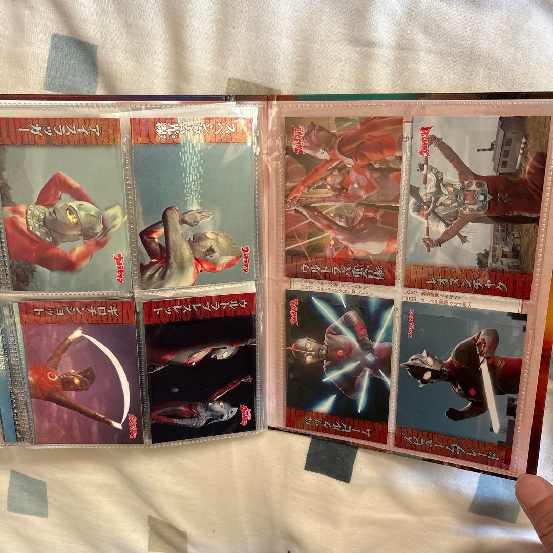 ウルトラ兄弟カードファイルとカード62枚セット　※要商品説明確認