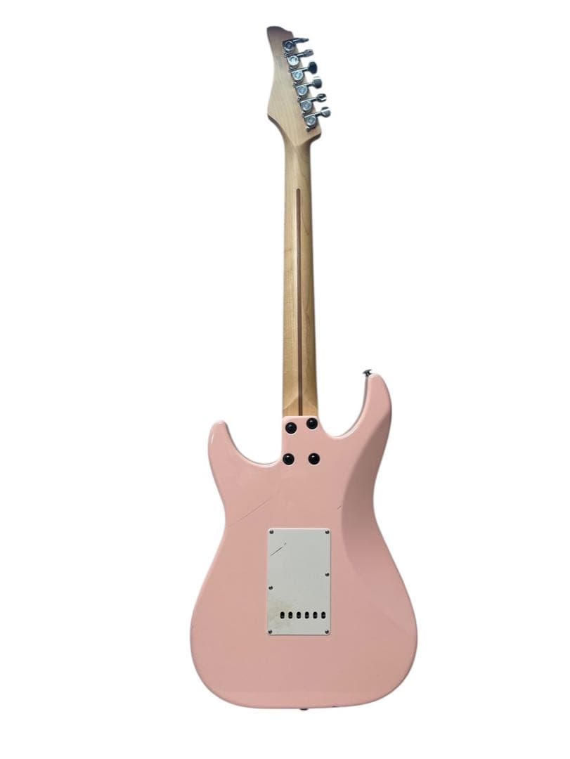 Greco WS-STD ピンク　ストラトタイプ　ギグバッグ付き