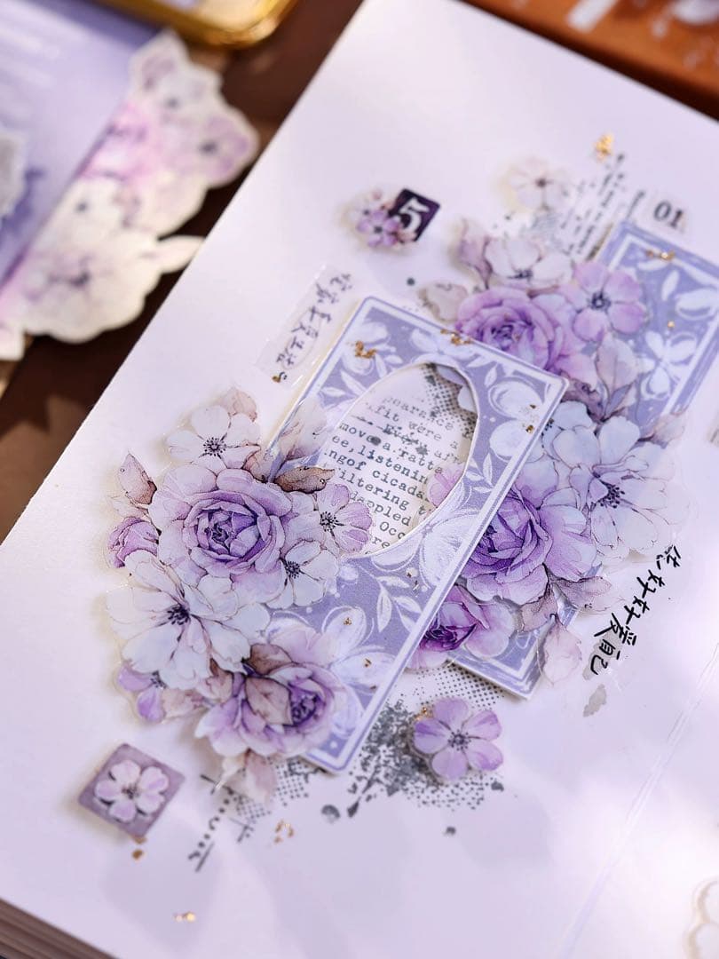 ⭐️SALE⭐️小白家文創《疏影》海外マスキングテープ マステ 【2756】