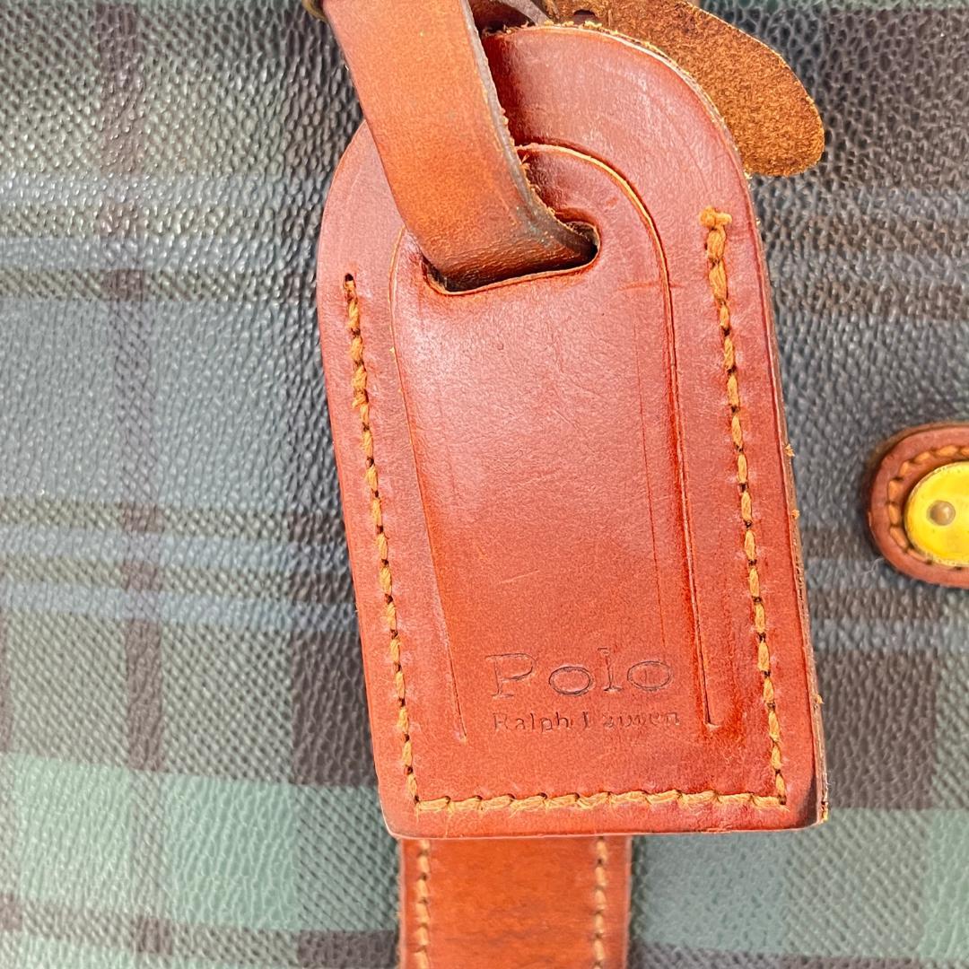 POLO RALPH LAUREN ブリーフケース チェック柄