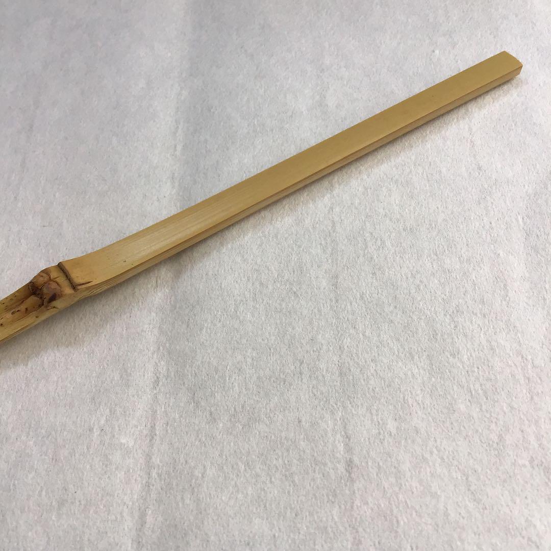 茶杓　葆光斎削　三十内　茶杓　銘　白雨ト云　妙玄斎書付　共筒　共箱　S60CS