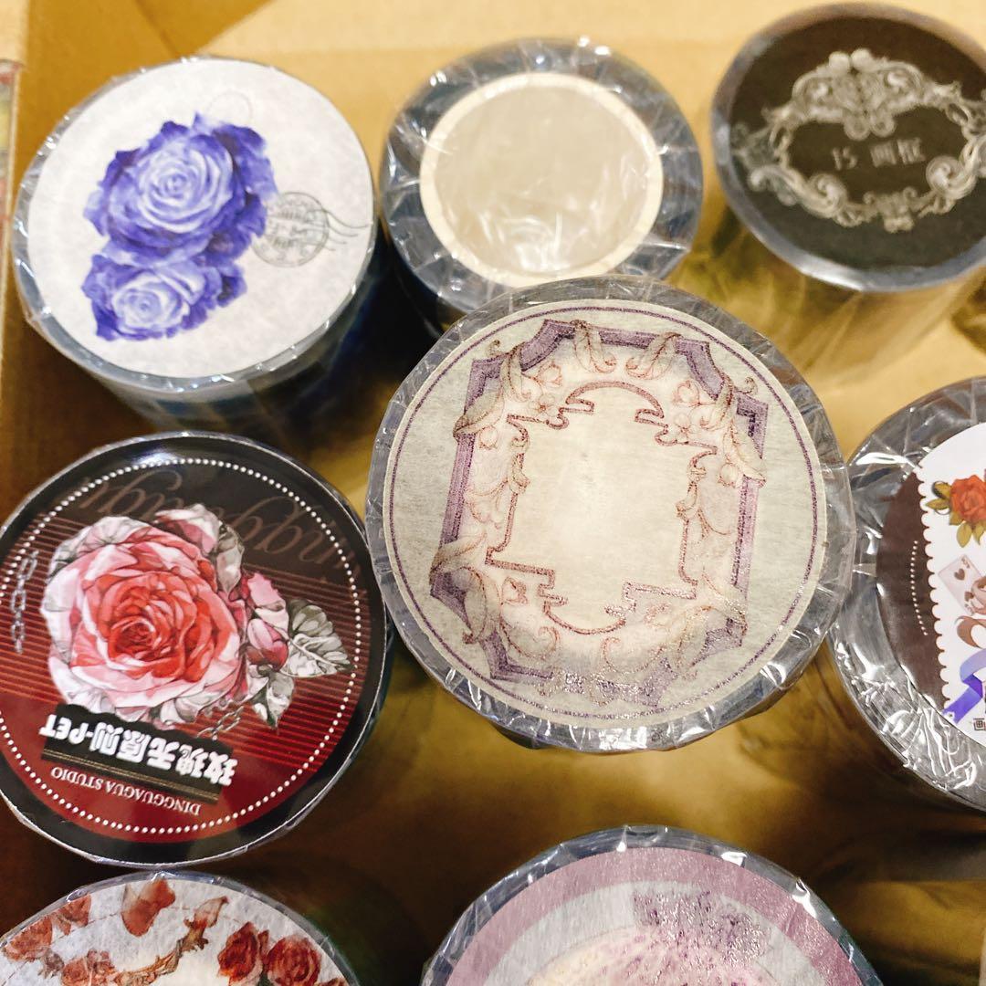 海外マスキングテープ巻売りまとめ売り ゴシックセット② 人物マスキングテープ